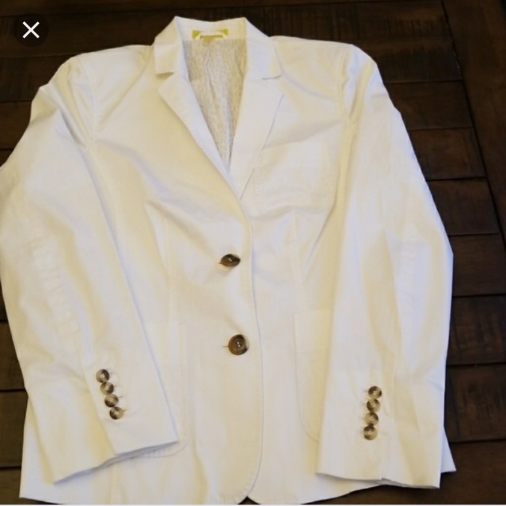 White blazer